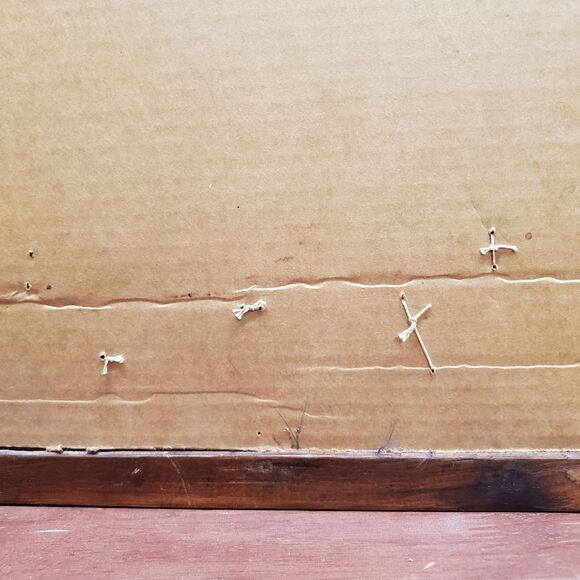 Vintage Framed Asian Chinese Fan Woodland Water Fowl Shadowbox - Picture 6 of 11